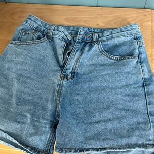 Classic Blue Denim Shorts